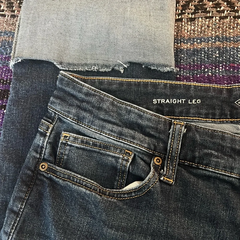 St. John’s Bay straight leg cuffed crop jeans…size 14. Great condition. - Picture 3 of 6